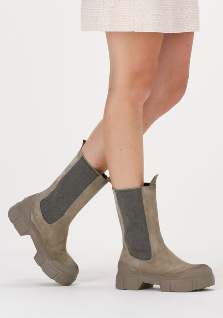 VIC MATIE Bottines chelsea 1W3152D en beige - large