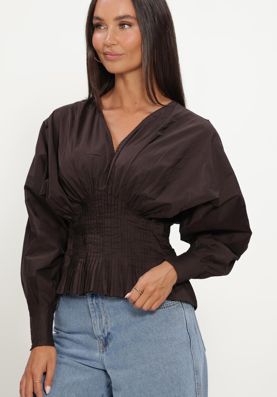 NOTRE-V NV-ISEL Blouses en marron - large