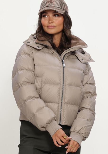 Beige MOSCOW Gewatteerde jas 12-08-MARCY - large