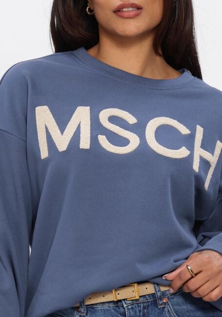 MSCH COPENHAGEN Chandail MSCHMELA BRIENA MSCH SWEATSHIRT en bleu - large