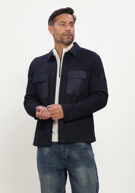 BLUE INDUSTRY Surchemise SHIRTJACKET Bleu fonc&eacute; - large