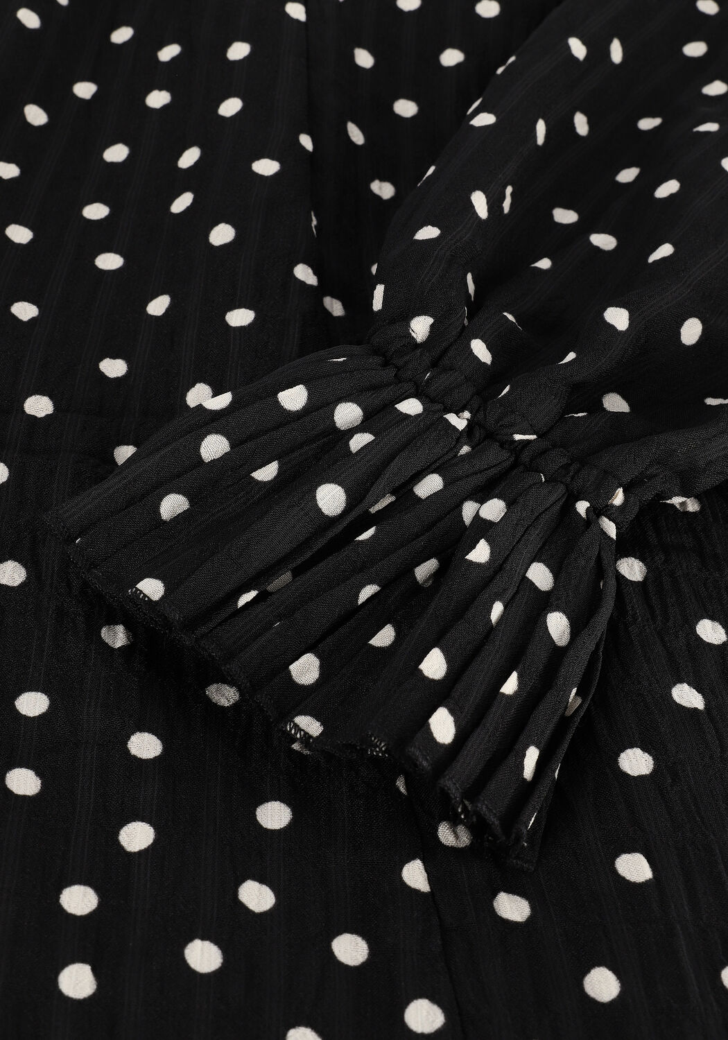 Zwarte LEVETE ROOM Midi jurk PAM 1 DRESS - large