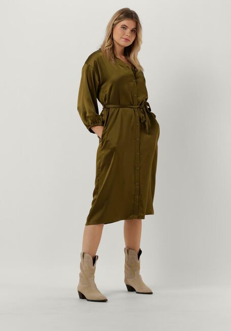 MSCH COPENHAGEN Robe midi ORIANNE JEANITA SHIRT DRESS en vert - large