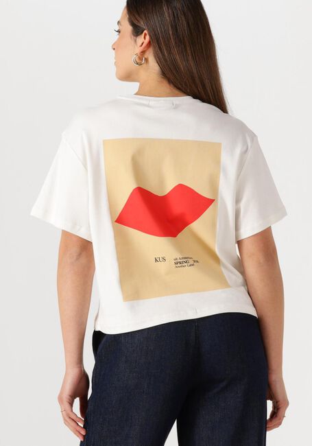 ANOTHER LABEL T-shirt GINA T-SHIRT S/S Blanc - large