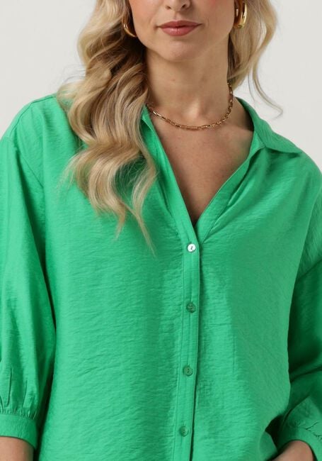 POM AMSTERDAM VIOLET LUSH GREEN BLOUSE Blouses en vert - large