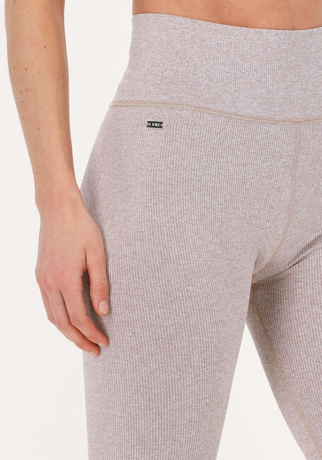 Beige LUNE ACTIVE Legging LUNA RIB LEGGING MELANGE - large