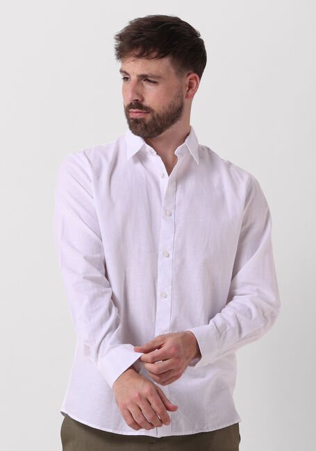 Witte SELECTED HOMME Casual overhemd SLHSLIM-SUN SHIRT LS NOOS - large