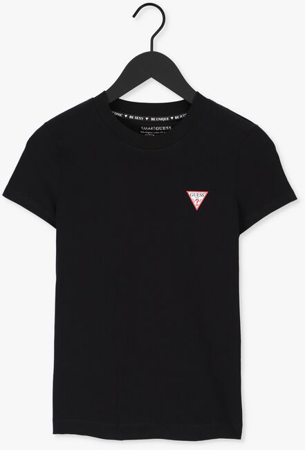 GUESS T-shirt MINI TRIANGLE CN en noir - large