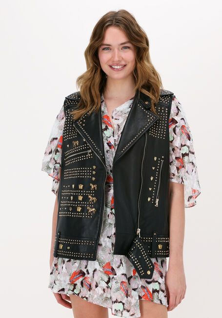 IBANA Veste en cuir BIBA en noir - large