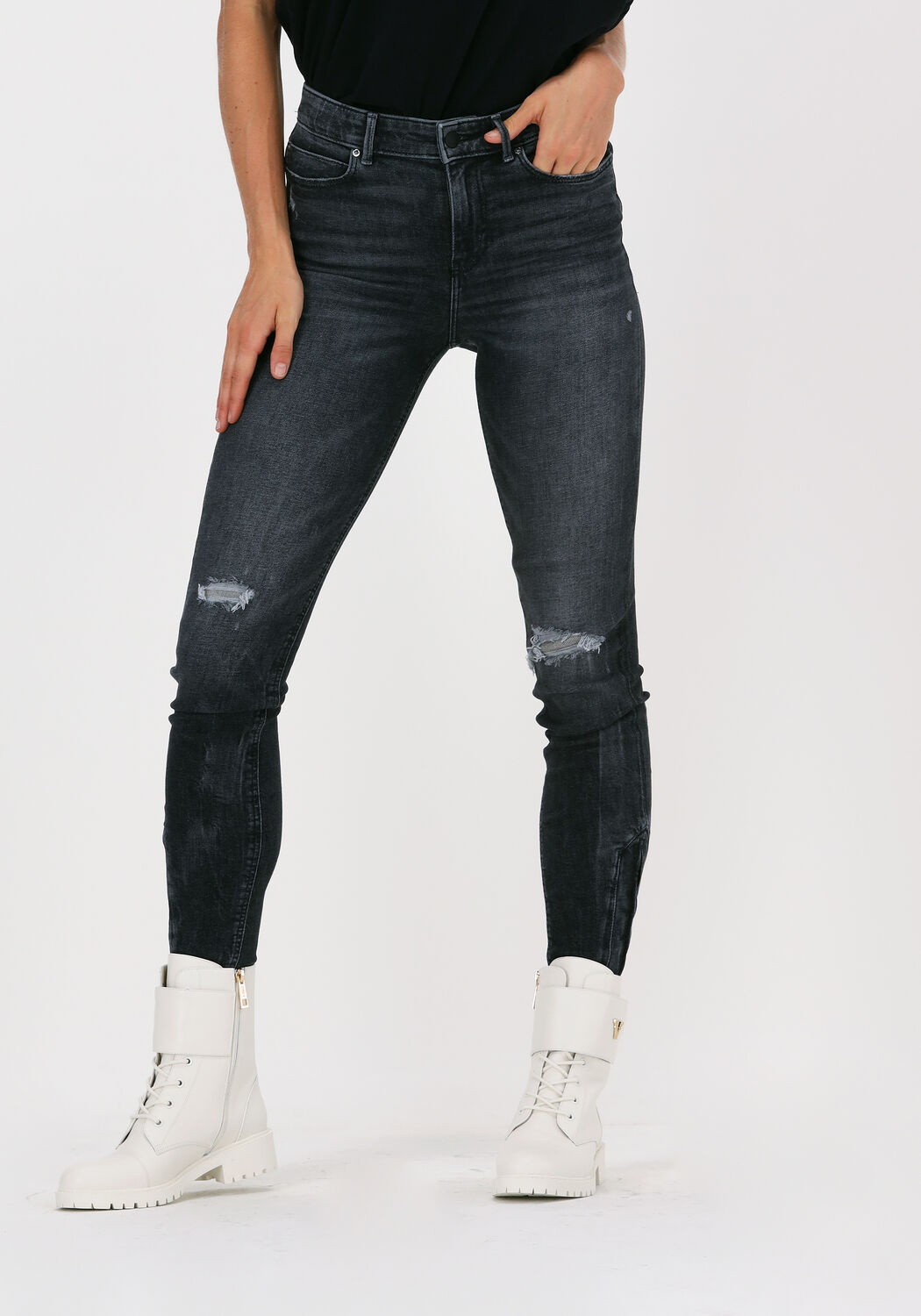 Guess ripped skinny sales jeans