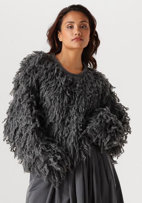 EDITED Pull BO ALPACA WOOL JUMPER (GRS) Gris foncé - large