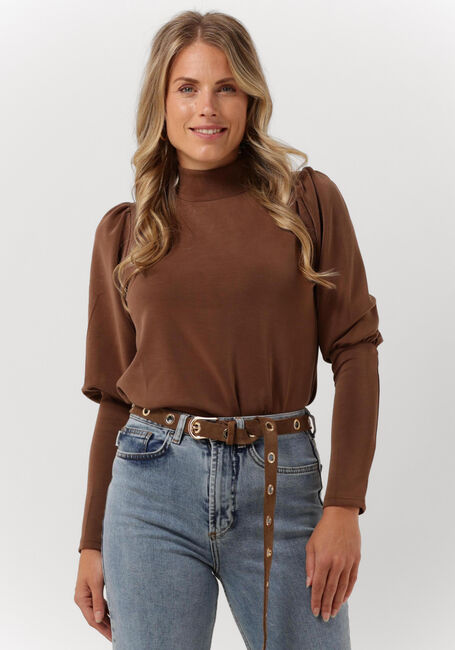 Bruine MY ESSENTIAL WARDROBE Trui ELLE LS PUFF BLOUSE - large