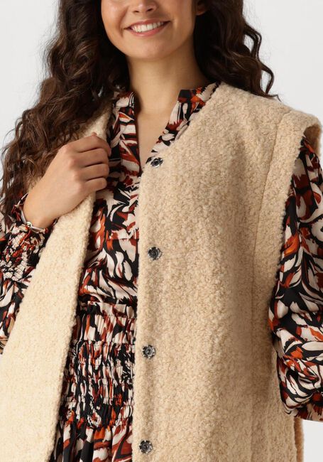 Beige STUDIO AMAYA Gilet COCO - large