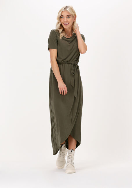 OBJECT Robe midi OBJANNIE NADIA S/S DRESS NOOS Vert foncé - large