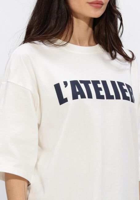 Gebroken wit MINUS T-shirt MSSTINE T-SHIRT - large