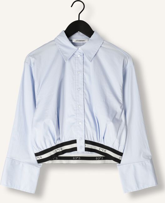 CO'COUTURE COTTON CRISP LOGO CROP SHIRT CO'COUTURE COTTON CRISP LOGO CROP SHIRT - large