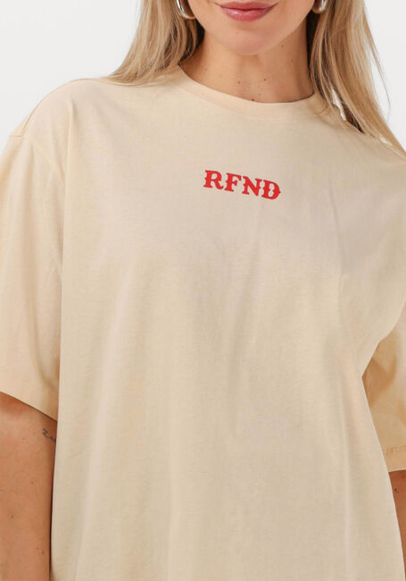 REFINED DEPARTMENT T-shirt MAGGY en beige - large
