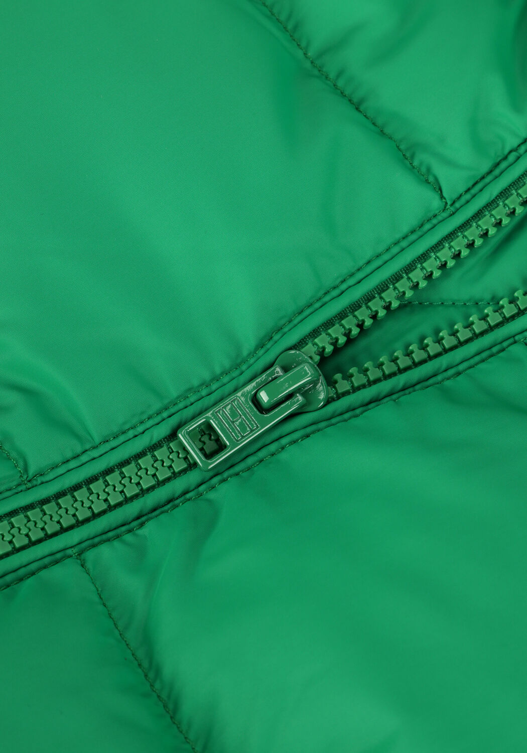 Groene TOMMY HILFIGER Gewatteerde jas ESSENTIAL DOWN JACKET - large