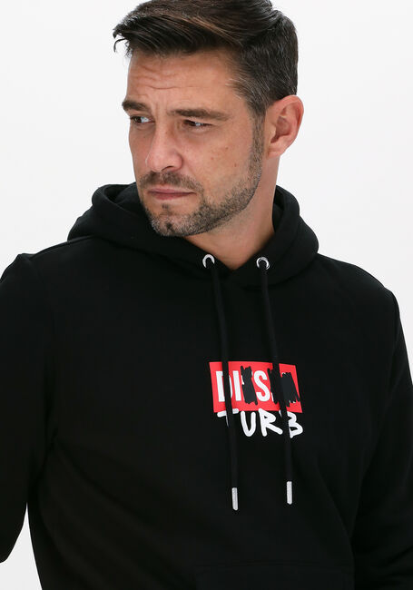 DIESEL Chandail S-GIRK-HOOD-B8 en noir - large