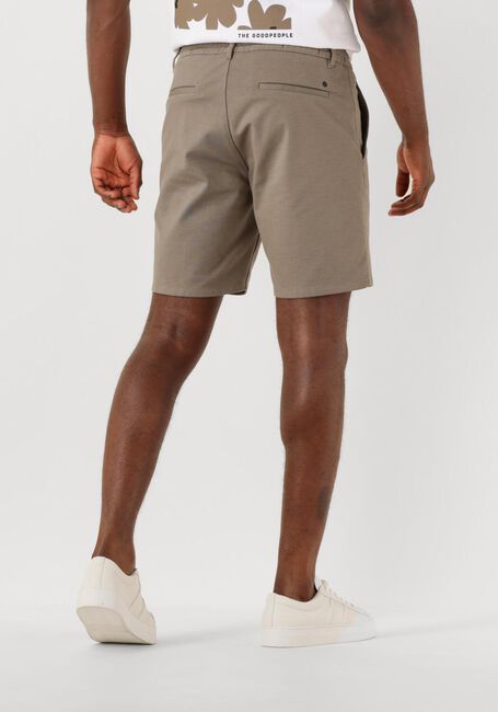 THE GOODPEOPLE Pantalon courte HARLEM en taupe - large