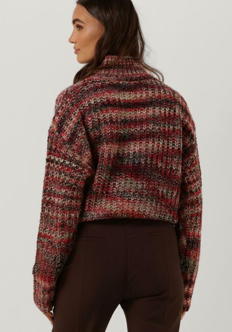 ANOTHER LABEL Pull DYLAN KNITTED PULL L/S en marron - large