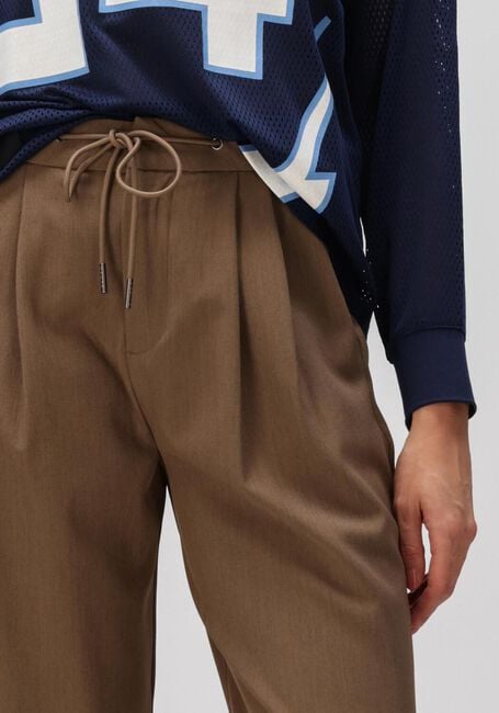 Bruine HAUTE L'AMITI&Eacute; Joggingbroek MICHELLE TAILOR TIE TALL PANT - large