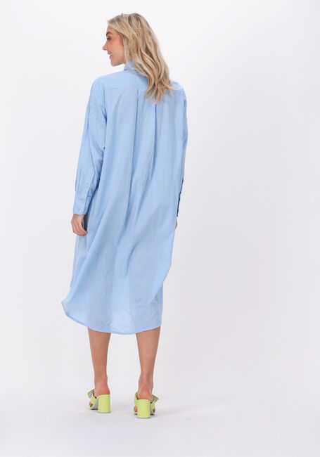 Lichtblauwe CC HEART Midi jurk OVERSIZED SHIRT DRESS - large