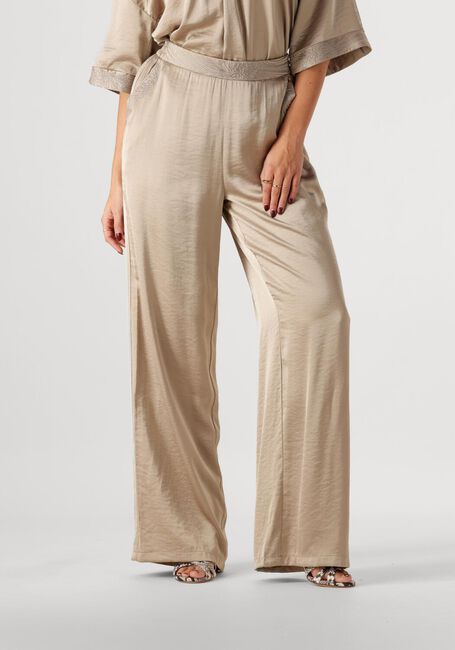 Bruine NUKUS Pantalon JOSEPHINE PANTS SILKY - large