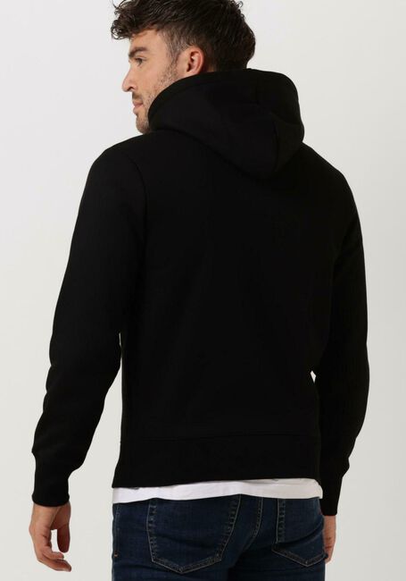 FRED PERRY Chandail EMBROIDERED HOODED SWEATSHIRT en noir - large