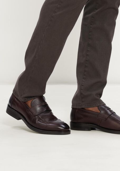 STEFANO LAURAN 56000 Chaussures &agrave; enfiler en marron - large