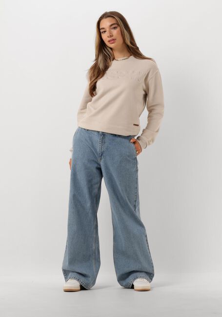 MOSCOW Chandail LOGO SWEATER en beige - large