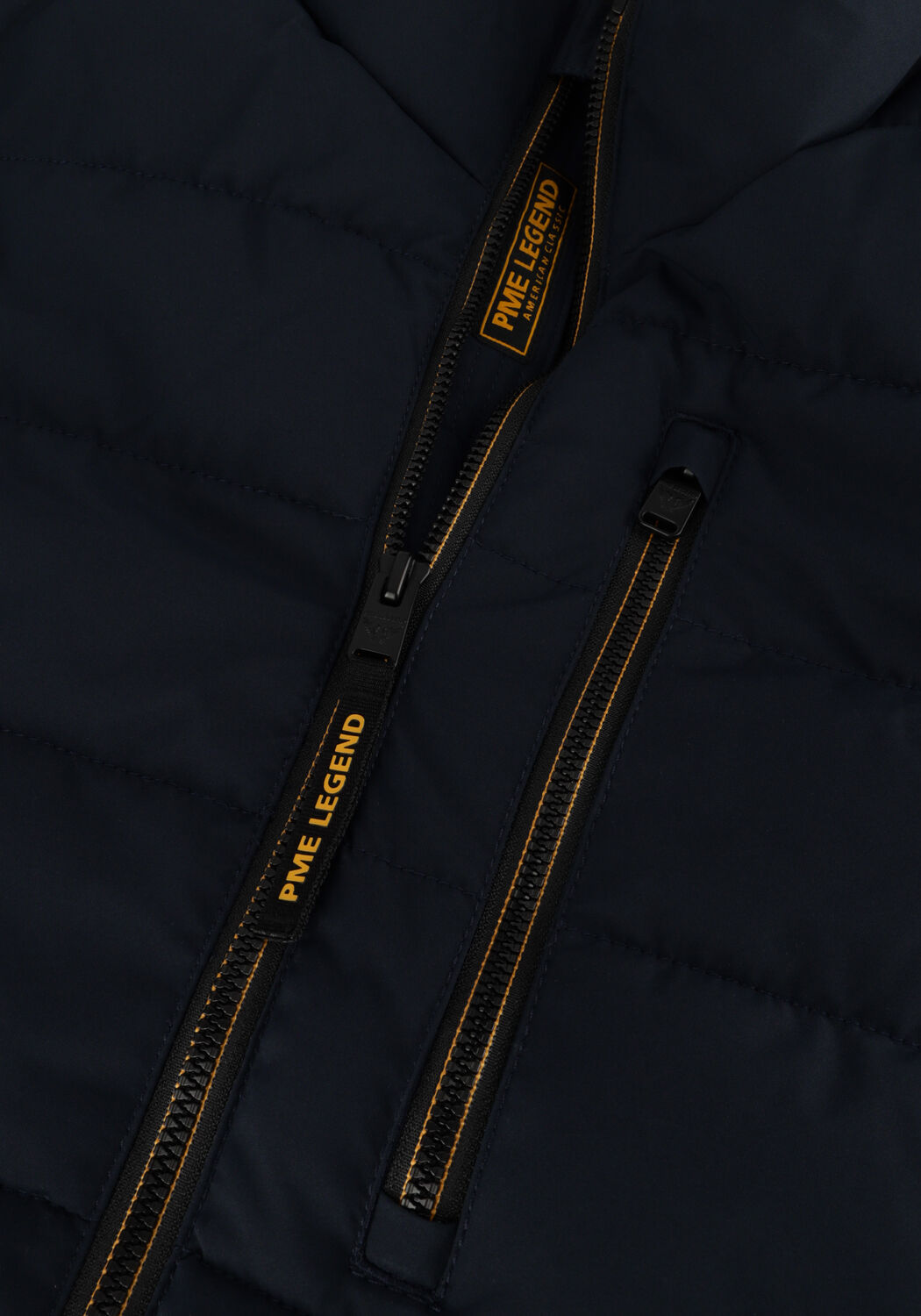 PME LEGEND Veste matelass&eacute; SHORT JACKET FREIGHTYET PERFOR STRETCH en bleu - large