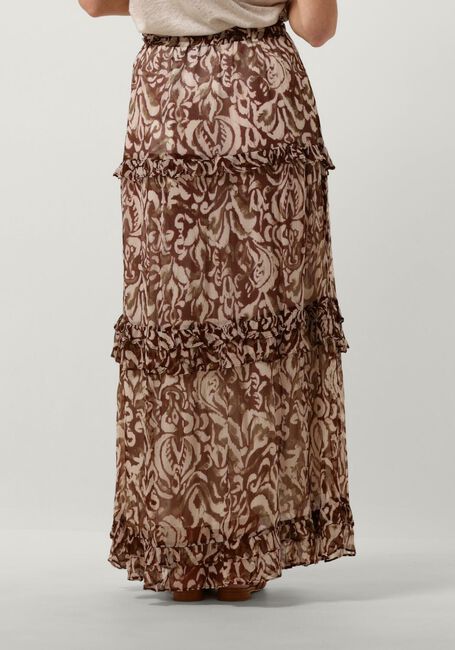 MOLIIN Jupe maxi ESTHER en marron - large