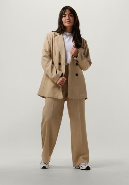 Beige Y.A.S. Blazer YASLIKKA LS OVERSIZED BLAZER S. Beige Y.A.S. Blazer YASLIKKA LS OVERSIZED BLAZER S. - large