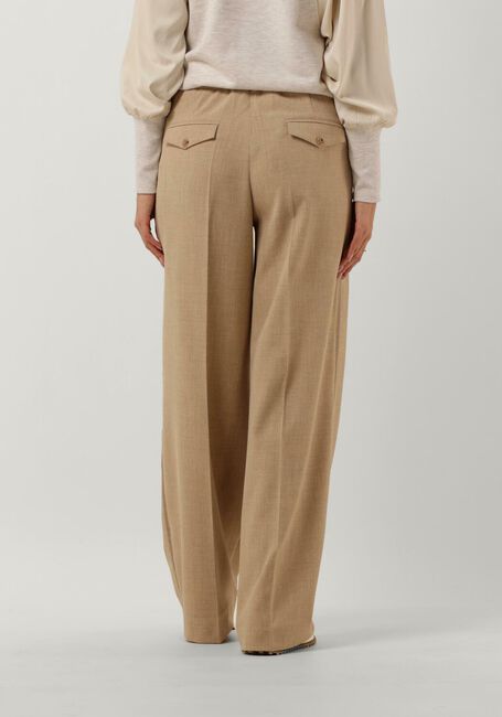 SUMMUM Pantalon TROUSERS WIDE LEG MELANGE Sable - large