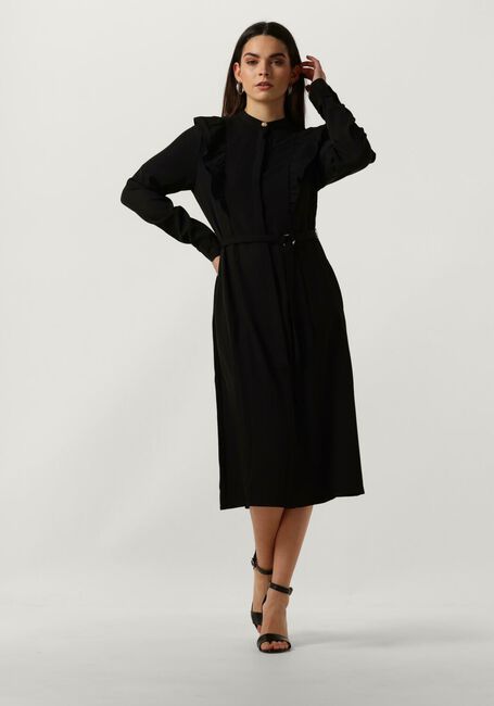 BRUUNS BAZAAR Robe midi RATUMA NYNNA DRESS en noir - large