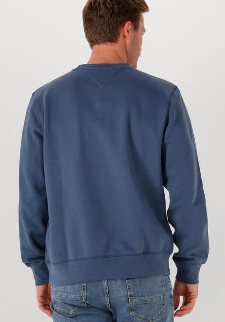 Blauwe TOMMY HILFIGER Sweater ESS SEASONAL FLEECE CREWNECK - large