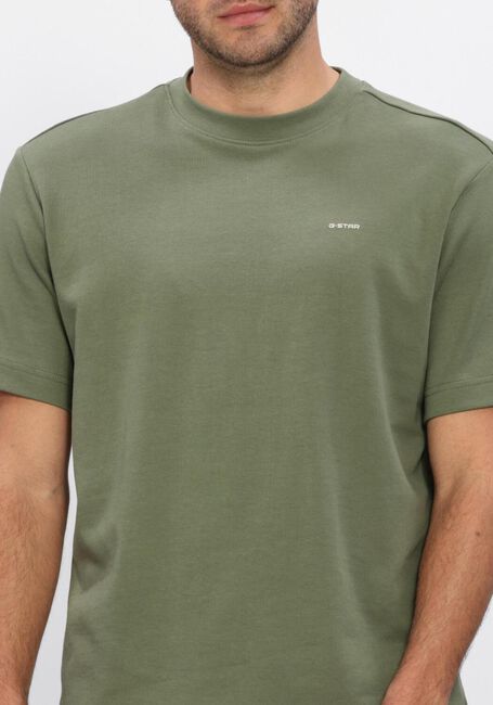 Groene G-STAR RAW T-shirt TRUE REGULAR R T - large