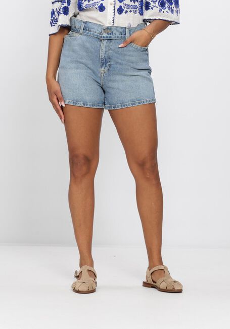 Blauwe DANTE6 Jeans DRIFT BELTED DENIM SHORTS - large