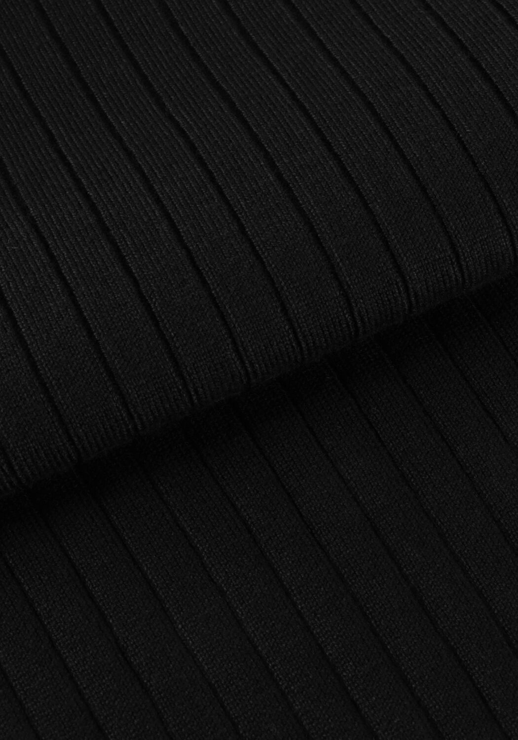 YDENCE Haut KNITTED TOP KIT en noir - large