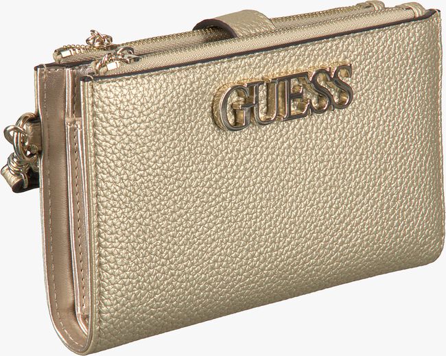 Gouden GUESS Portemonnee UPTOWN CHIC SLG DBL ZIP - large