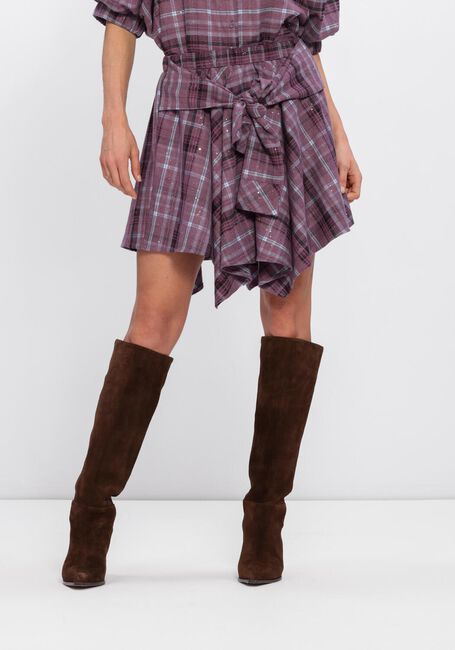 STUDIO AMAYA Mini-jupe IRIA SKIRT en violet - large