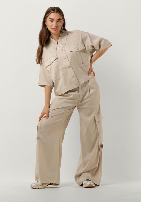 Beige COPENHAGEN MUSE  CMVIANNA-SHIRT - large