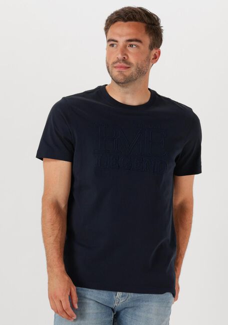 PME LEGEND T-shirt SINGLE JERSEY Bleu foncé - large