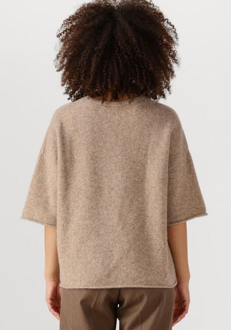 SECOND FEMALE Pull SELANA KNIT O-NECK en beige - large