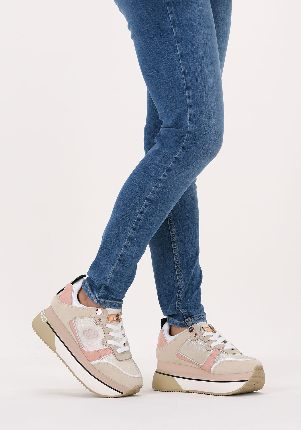 Roze LIU JO Sneakers SUPER MAXI WONDER 2 Omoda