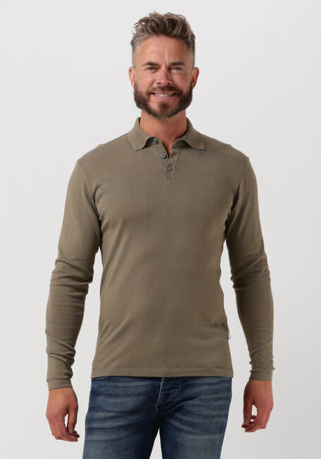 THE GOODPEOPLE Polo KAI en taupe - large