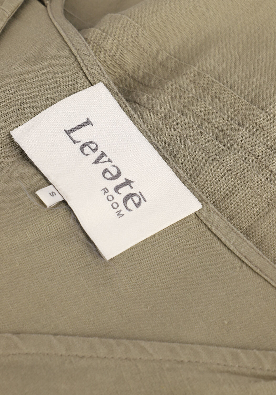 LEVETE ROOM Robe maxi NAJA 9 DRESS en vert - large