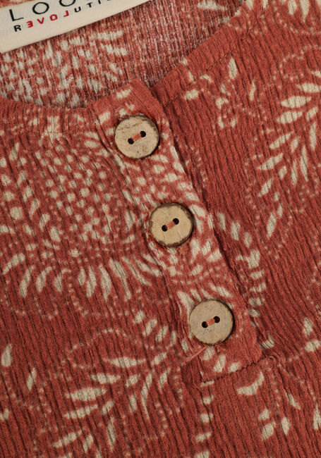 LOOXS Mini robe CRINCKLE DRESS en marron - large