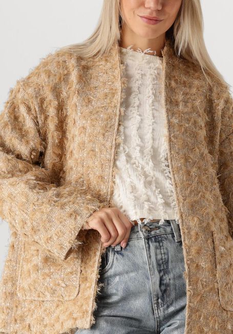 AMAYA AMSTERDAM Gilet GINNY en beige - large